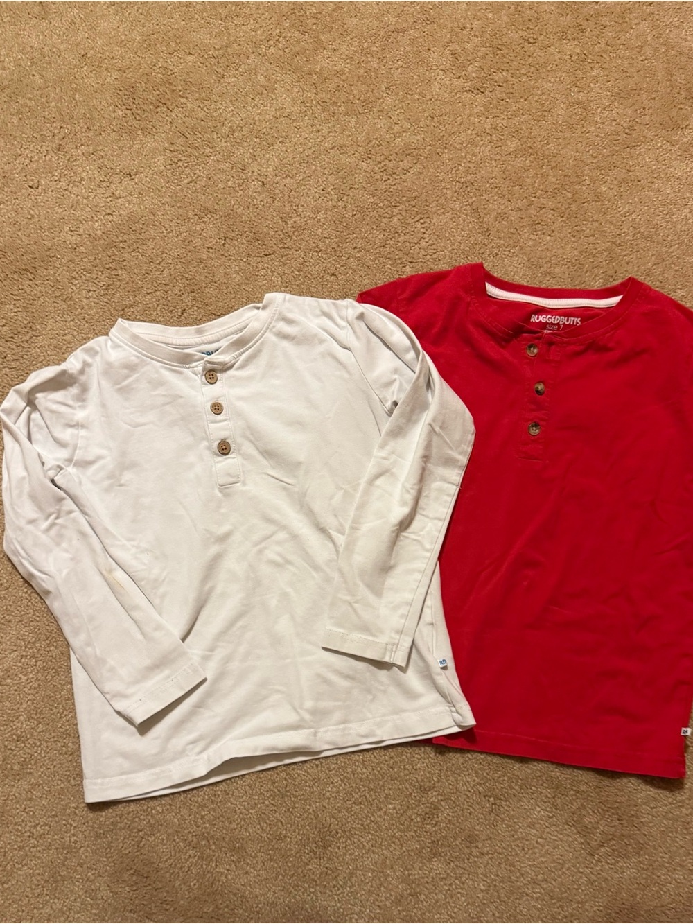 Ruggedbutts Henley t-shirts